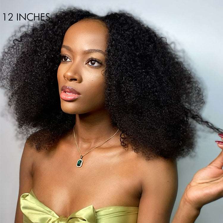 Deep Wave U Part 100% Human Hair Wig (Get One Clip Free)