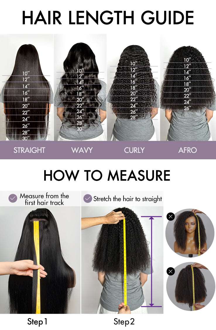 Deep Wave U Part 100% Human Hair Wig (Get One Clip Free)