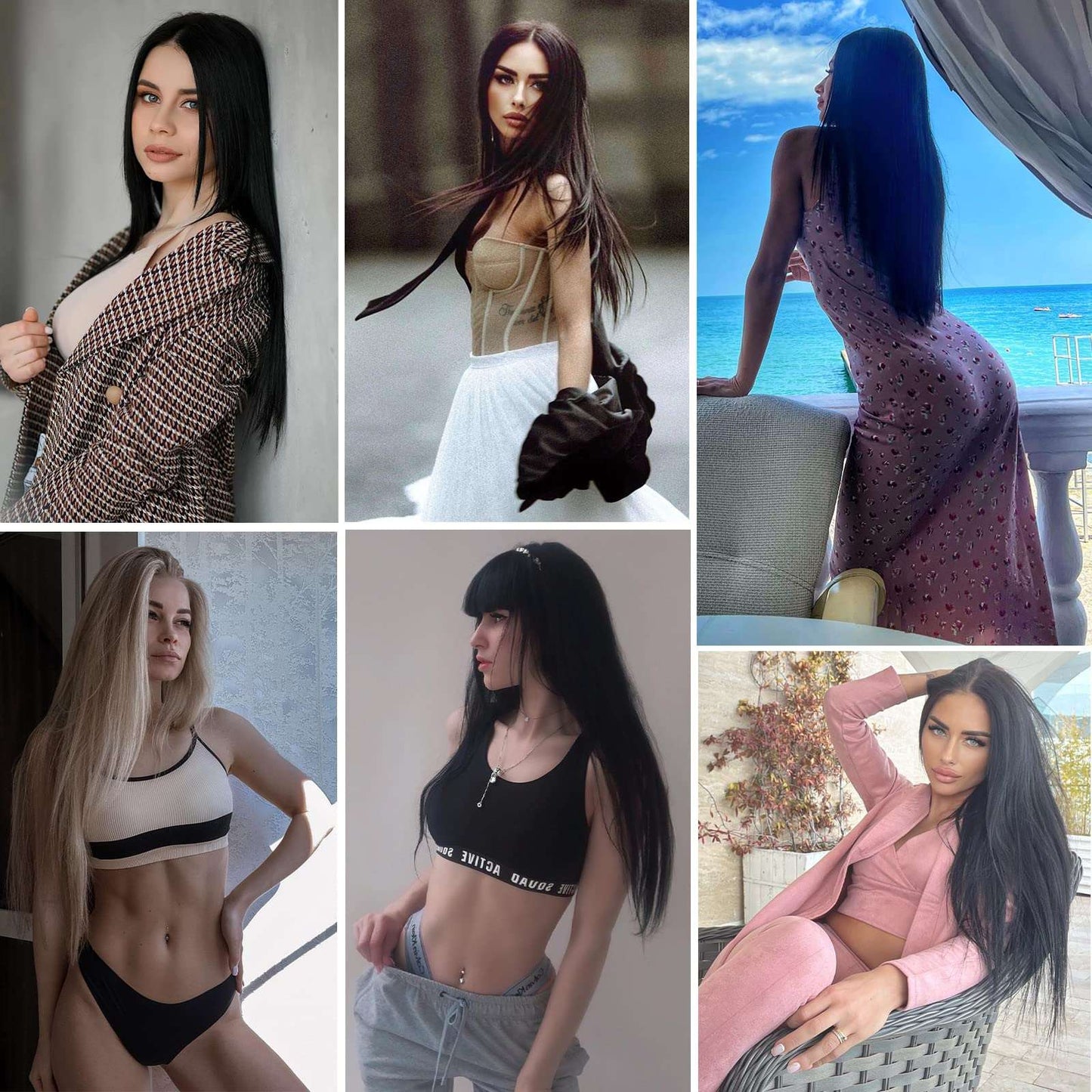 Clip in Human Hair 4PCS Straight Brazilian Human Hair