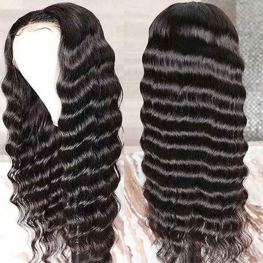 13x4 Lace Front Wigs Human Hair Loose Deep Wave Lace Frontal Wigs