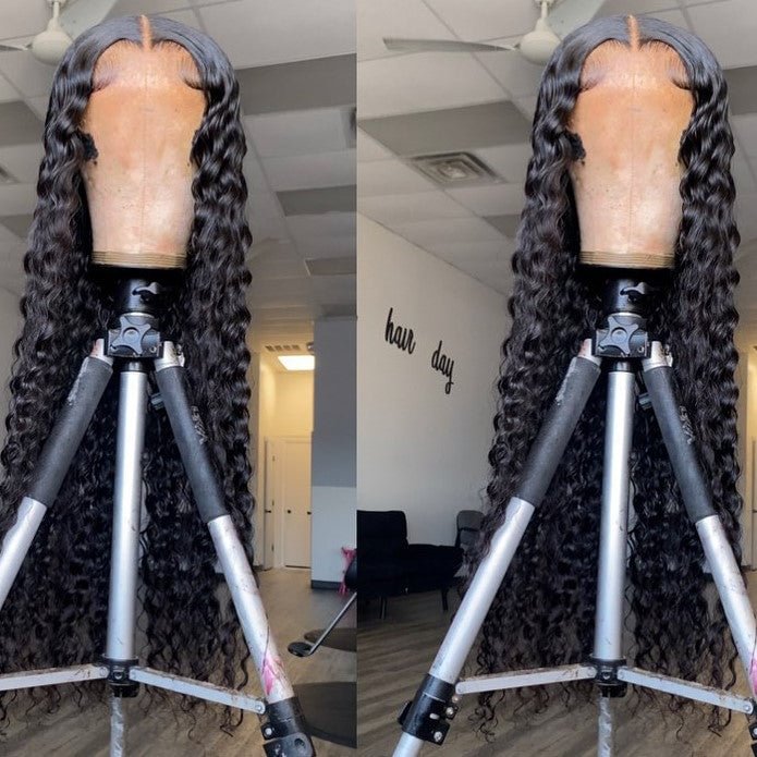 Melting! Curly Swiss HD Undetectable Lace 13x4 Lace Frontal Wig