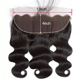 1 Closure with 4 Bundles Brazilian Body Wave - LIBEAUTY HAIR