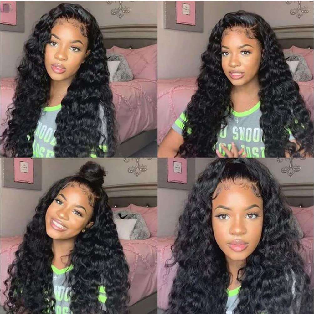 13x4 Lace Front Wigs Human Hair Loose Deep Wave Lace Frontal Wigs - LIBEAUTY HAIR