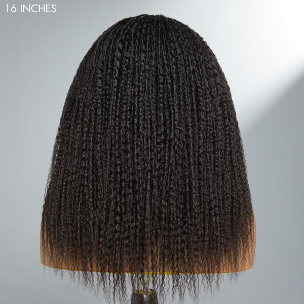 Throw On & Go Dreadlock Style Glueless Long Headband Wig 100% Human Hair (Get Free Trendy Headbands)