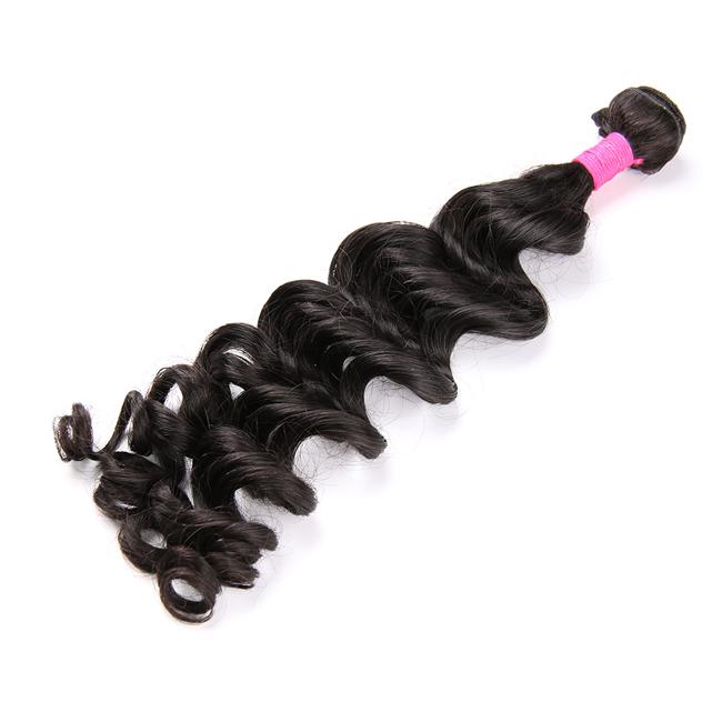 1Pc Deep Wave 100% Virgin Human Hair Bundle - LIBEAUTY HAIR