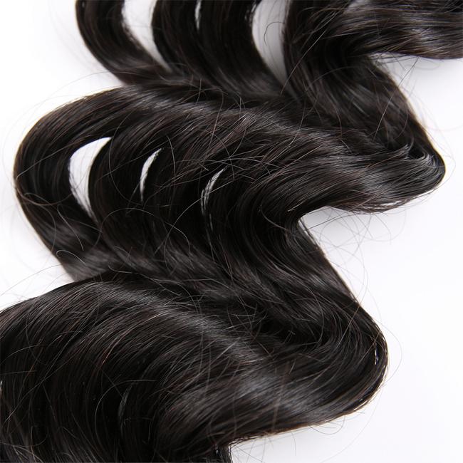 1Pc Deep Wave 100% Virgin Human Hair Bundle - LIBEAUTY HAIR