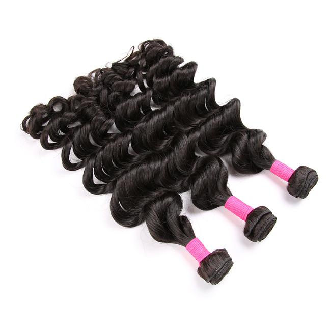 1Pc Deep Wave 100% Virgin Human Hair Bundle - LIBEAUTY HAIR