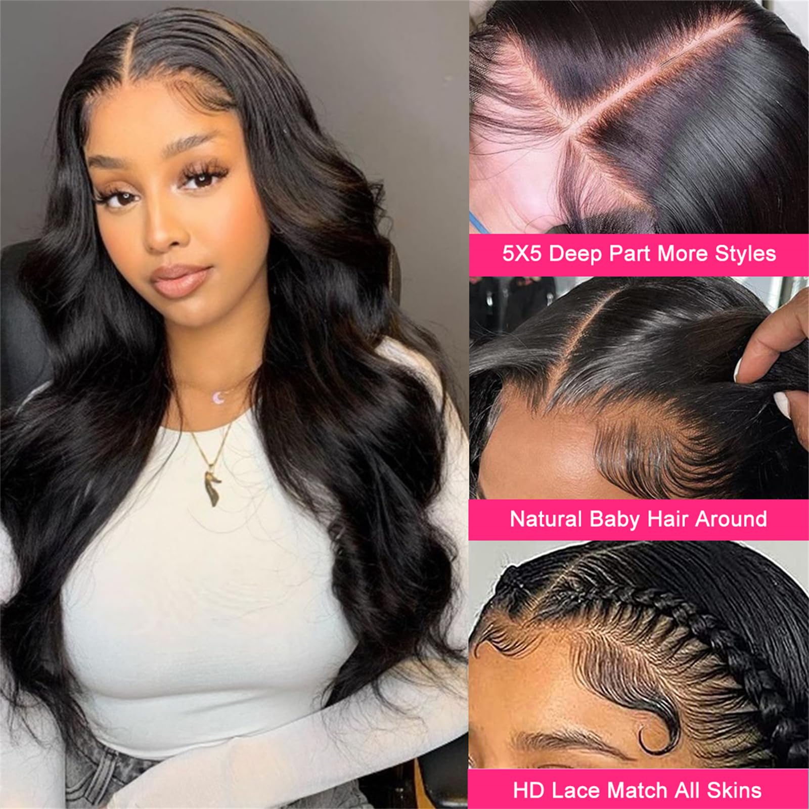 Wear and Go Glueless Wig for Beginners 13x4 Hd Lace Closure Wigs