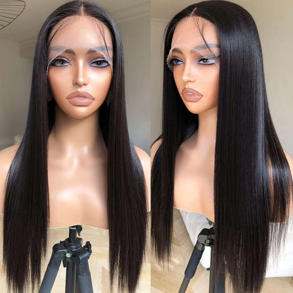 Flash Sale|100% Human Hair for Women 150 Density  Straight Lace Front Wigs Human Hair