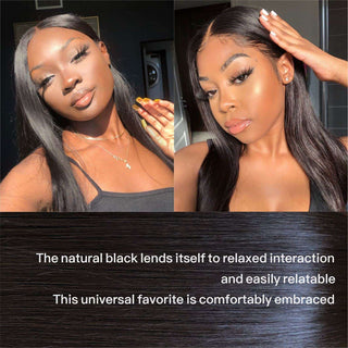 Flash Sale|100% Human Hair for Women 150 Density  Straight Lace Front Wigs Human Hair