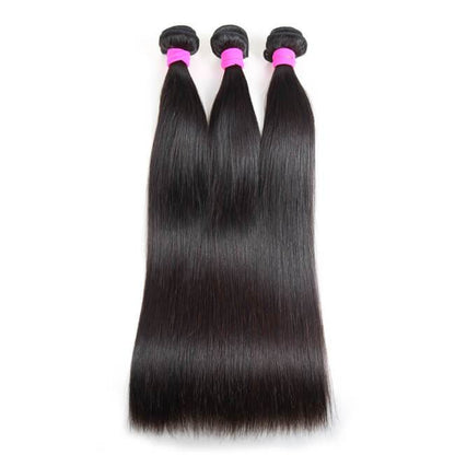 3Pcs Straight 100% Virgin Human Hair Bundles