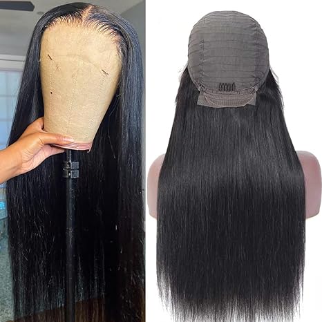 Flash Sale|100% Human Hair for Women 150 Density  Straight Lace Front Wigs Human Hair