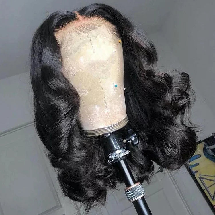 What Lace!! Swiss HD Transparent Rihanna Style Lace Frontal Loose Wave Wig