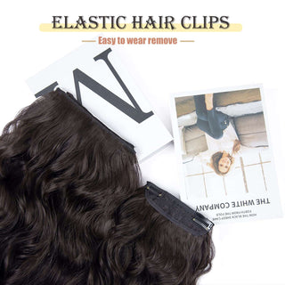 Clip in Human Hair  4PCS  Body Wave Brazilian Human Hair