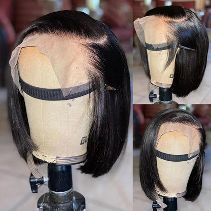 Wear and Go Glueless Bob Wigs Human Hair Pre Plucked Natural Hairline