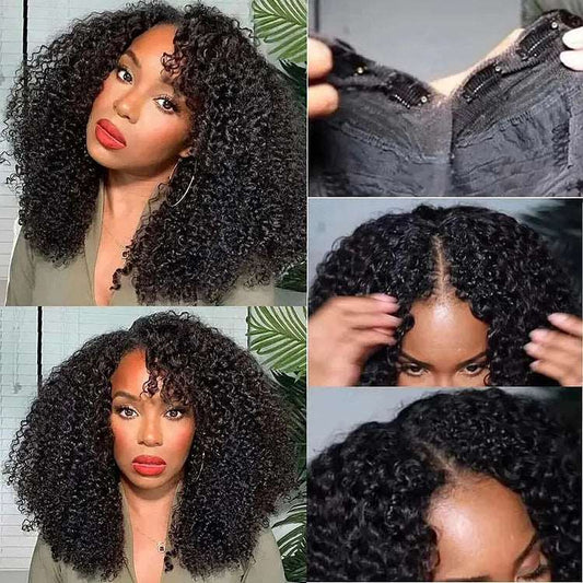 Afro Curly Wig U Part Wig/ V Part Wig