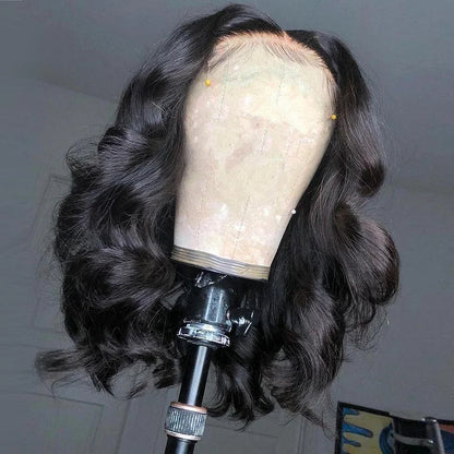 What Lace!! Swiss HD Transparent Rihanna Style Lace Frontal Loose Wave Wig