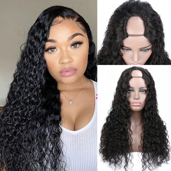 Water Wave U Part Wig/ V Part Wig